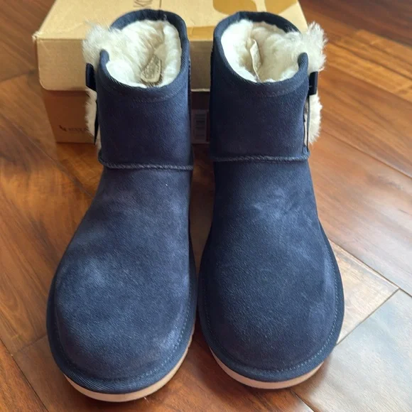 Koolaburra by UGG Women's Victoria Mini Boot BLUE Size 7, EUC - Picture 5 of 11